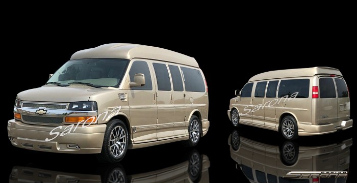 Custom GMC Savana Van  All Styles Body Kit (2003 - 2024) - $1290.00 (Part #GM-027-KT)